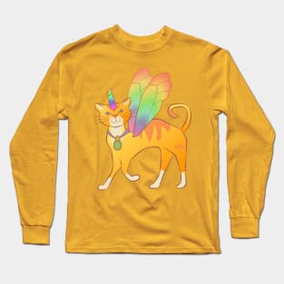 Unicorn Cat Long Sleeve T-Shirt